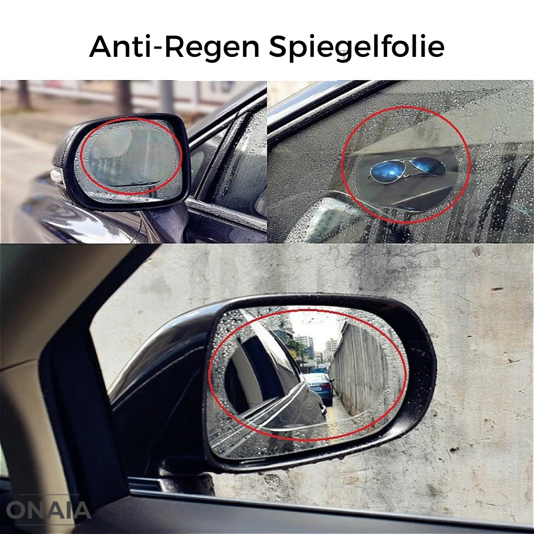 Anti-Regen Spiegelfolie