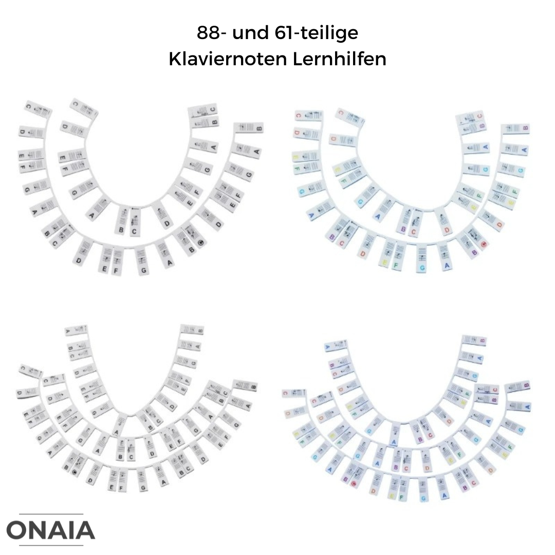 Klaviernoten Lernhilfe
