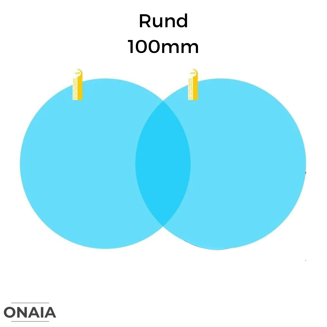 Anti-Regen Spiegelfolie