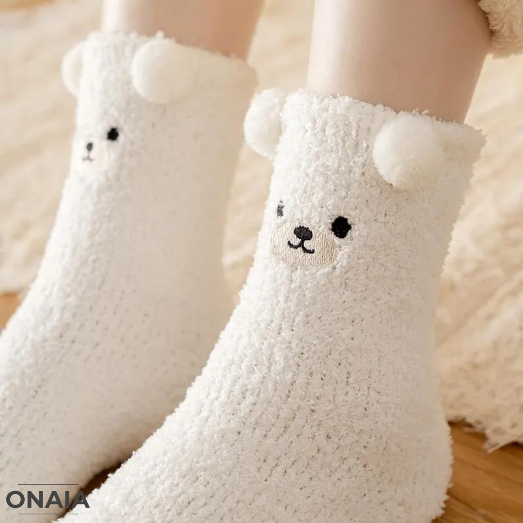Kuschelige Bären Socken