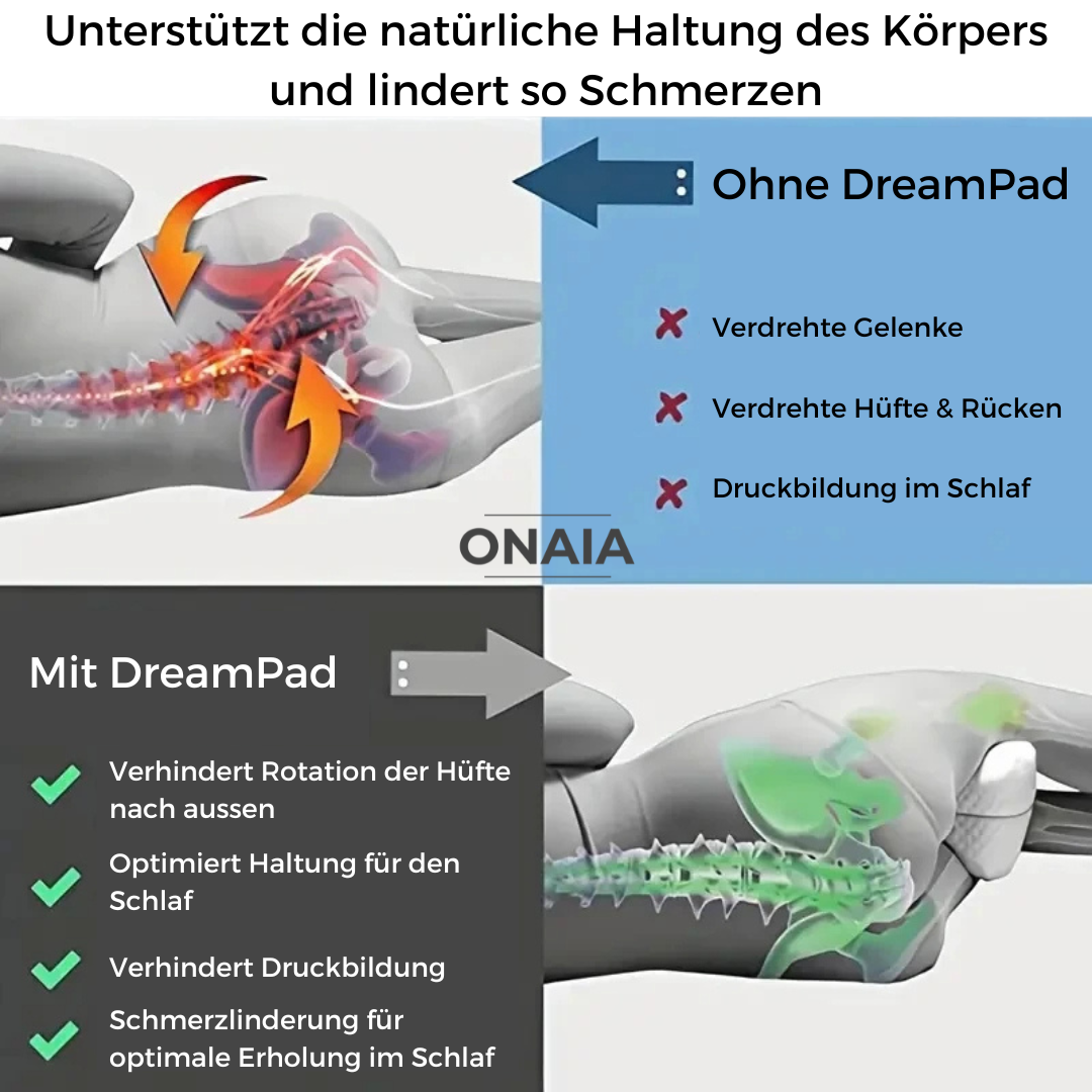 DreamPad Beinkissen